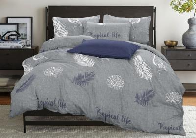 Комплект постельного белья "Flamingo серый"