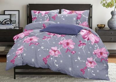 Комплект постельного белья "Сакура серый"