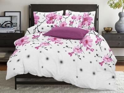 Комплект постельного белья "Белая сакура"