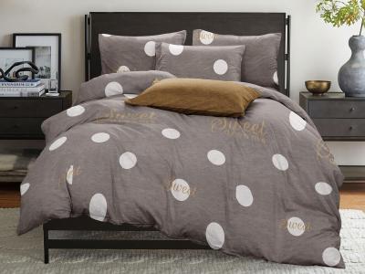 Комплект постельного белья "Bubbles темный"