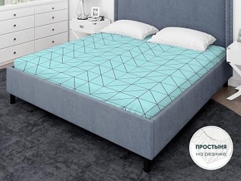 Простыня на резинке 200*180*25