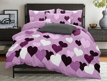 Комплект постельного белья "TrueLove - violet 2"
