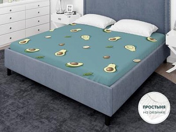 Простыня на резинке 200*120*25