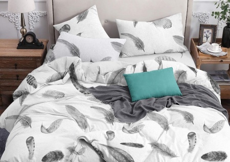 Комплект постельного белья "Пёрышко (Б)"