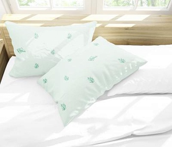 Подушка стеганая "Бамбук" 48*68(Люкс)