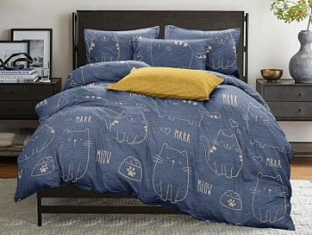 Комплект постельного белья "Meow"