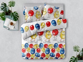 Комплект постельного белья "M&Ms"